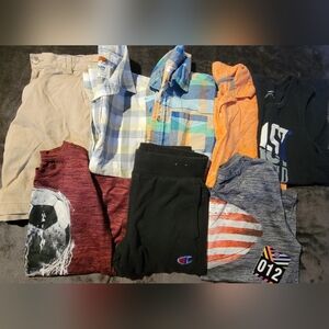 Lot/Bundle of 8 Boys Clothing (M, 10/12)